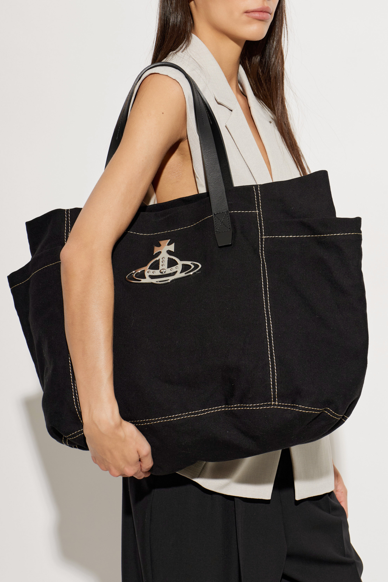 Vivienne Westwood Henry Medium Tote Bag | Men's | Vitkac